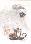 Imagen del Artbook de Ah! My Goddess Bye Bye Belldandy Book