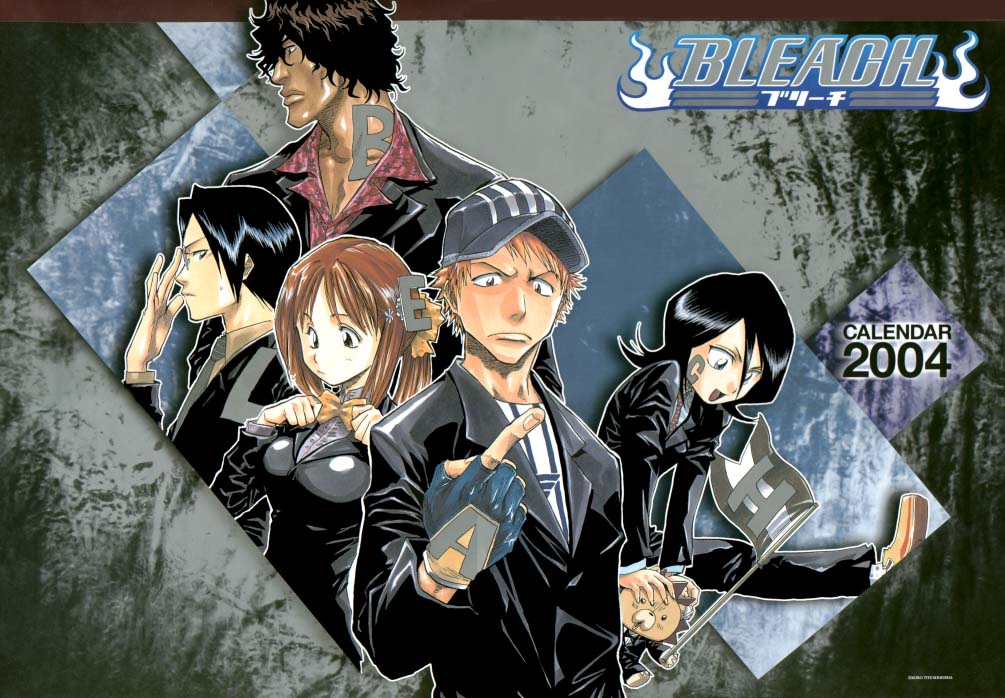 Imagen del Calendario de Bleach 2004 a Mxima Calidad