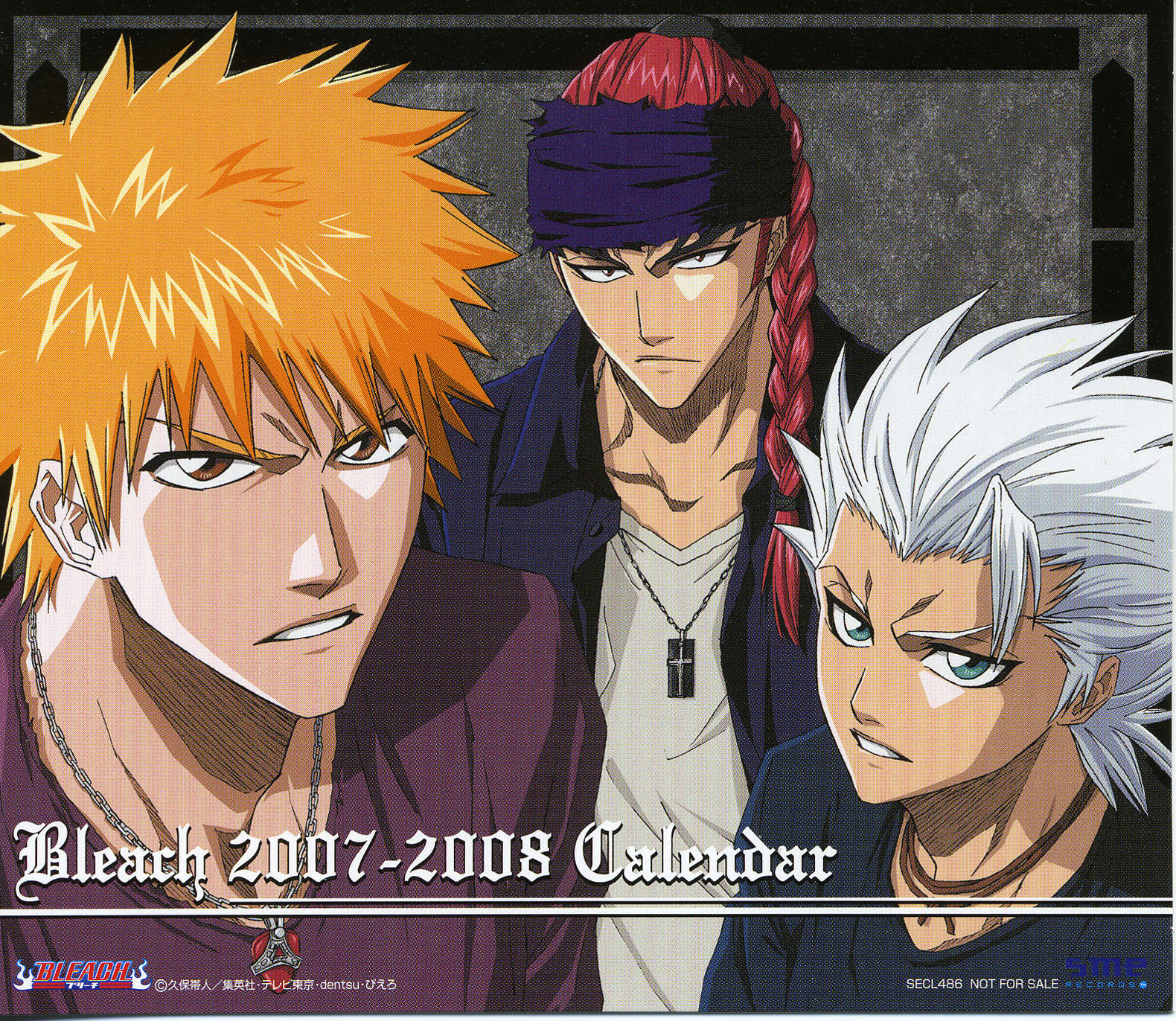 Imagen del Calendario de Bleach 2007-2008 a Mxima Calidad