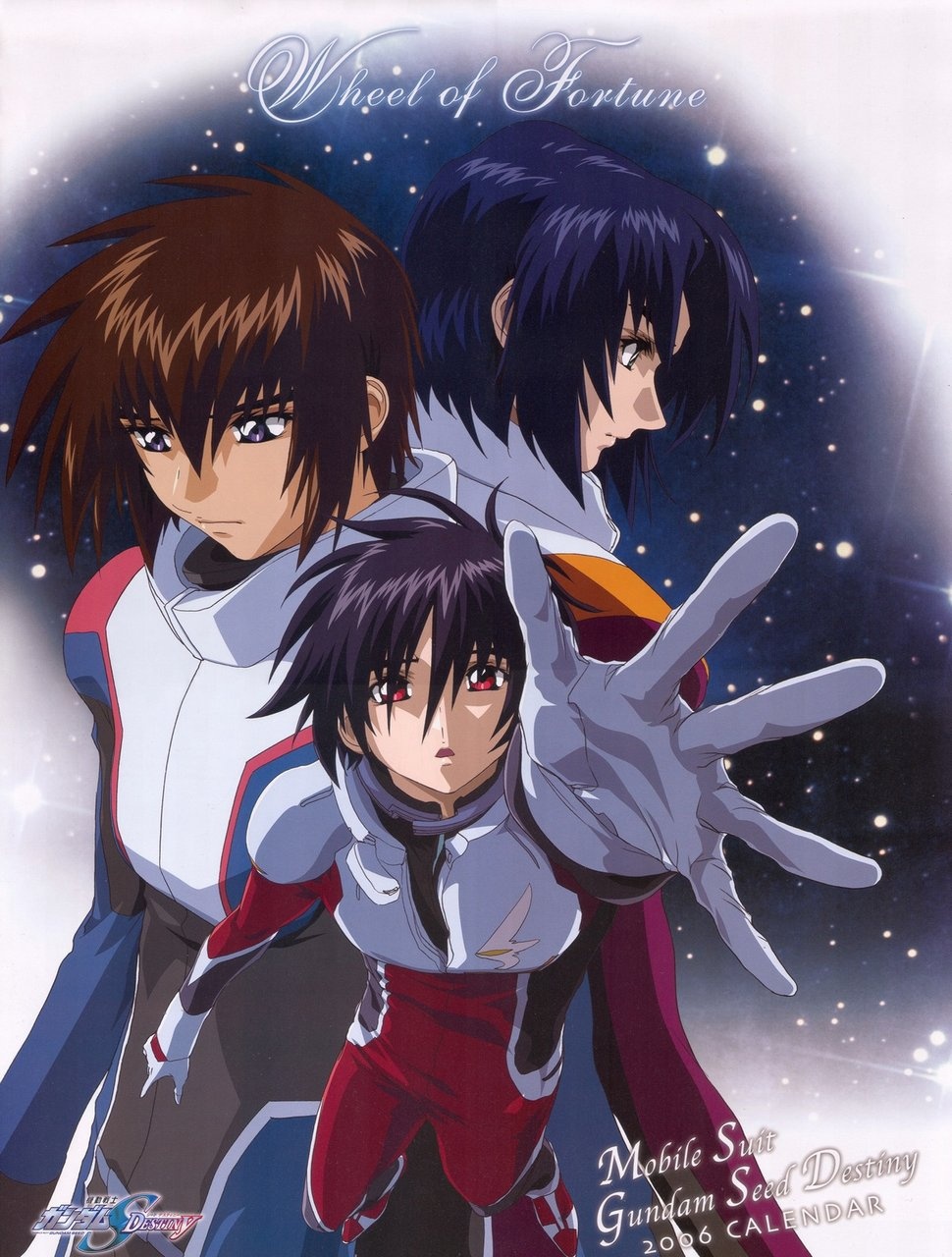 Calendario Mobile Suit Gundam Seed Destiny 2006 en Mxima Calidad
