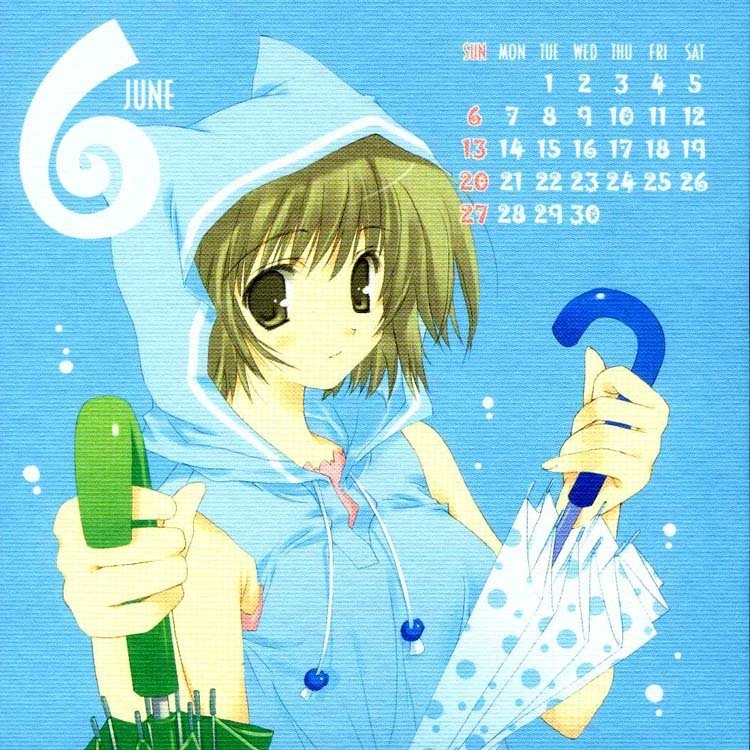 Calendario Misato Misumi 2004