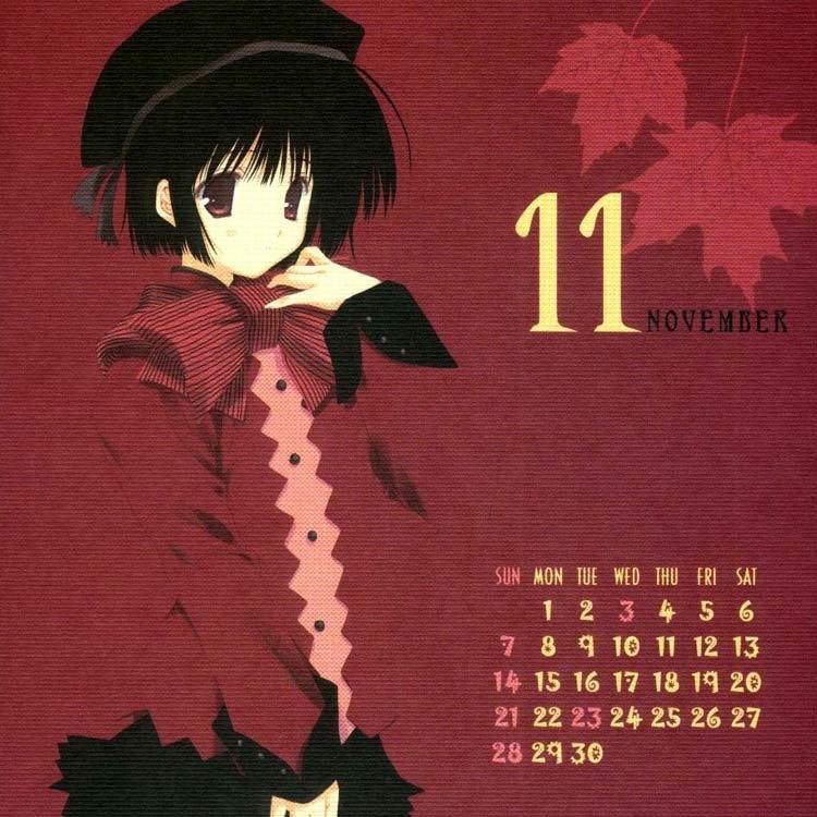 Calendario Misato Misumi 2004