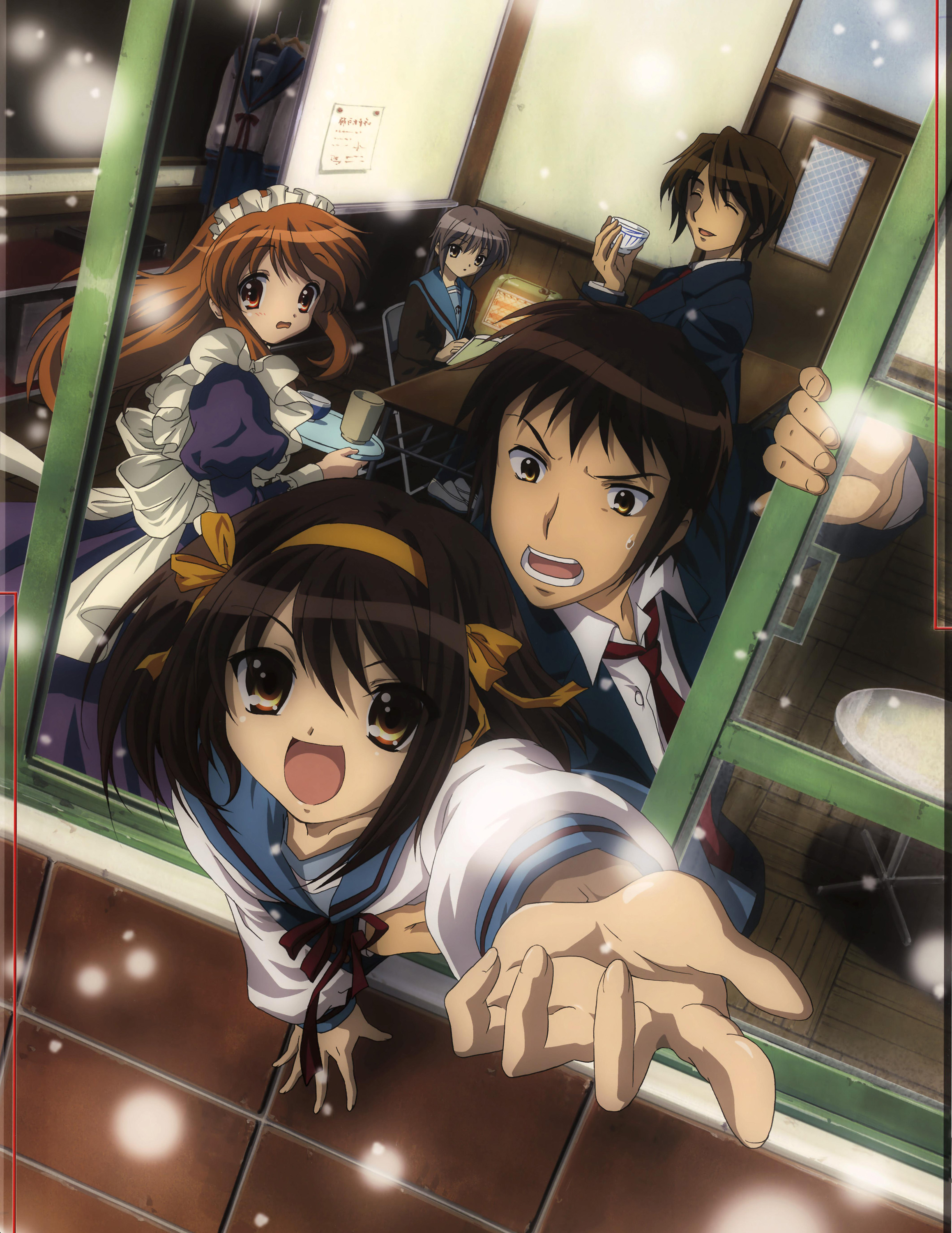 Calendario de Suzumiya Haruhi no Yuutsu 2007 en Altsima Calidad