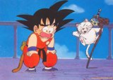Goku continua su entrenamiento en la torre karin