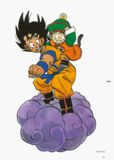 Escaneada del artbooks de Dragon Ball