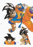 Escaneada del artbooks de Dragon Ball