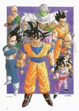 Escaneada del artbooks de Dragon Ball