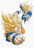 Escaneada del artbooks de Dragon Ball