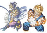 Escaneada del artbooks de Dragon Ball