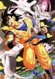 Goku y Cell hacindolas de protagonistas