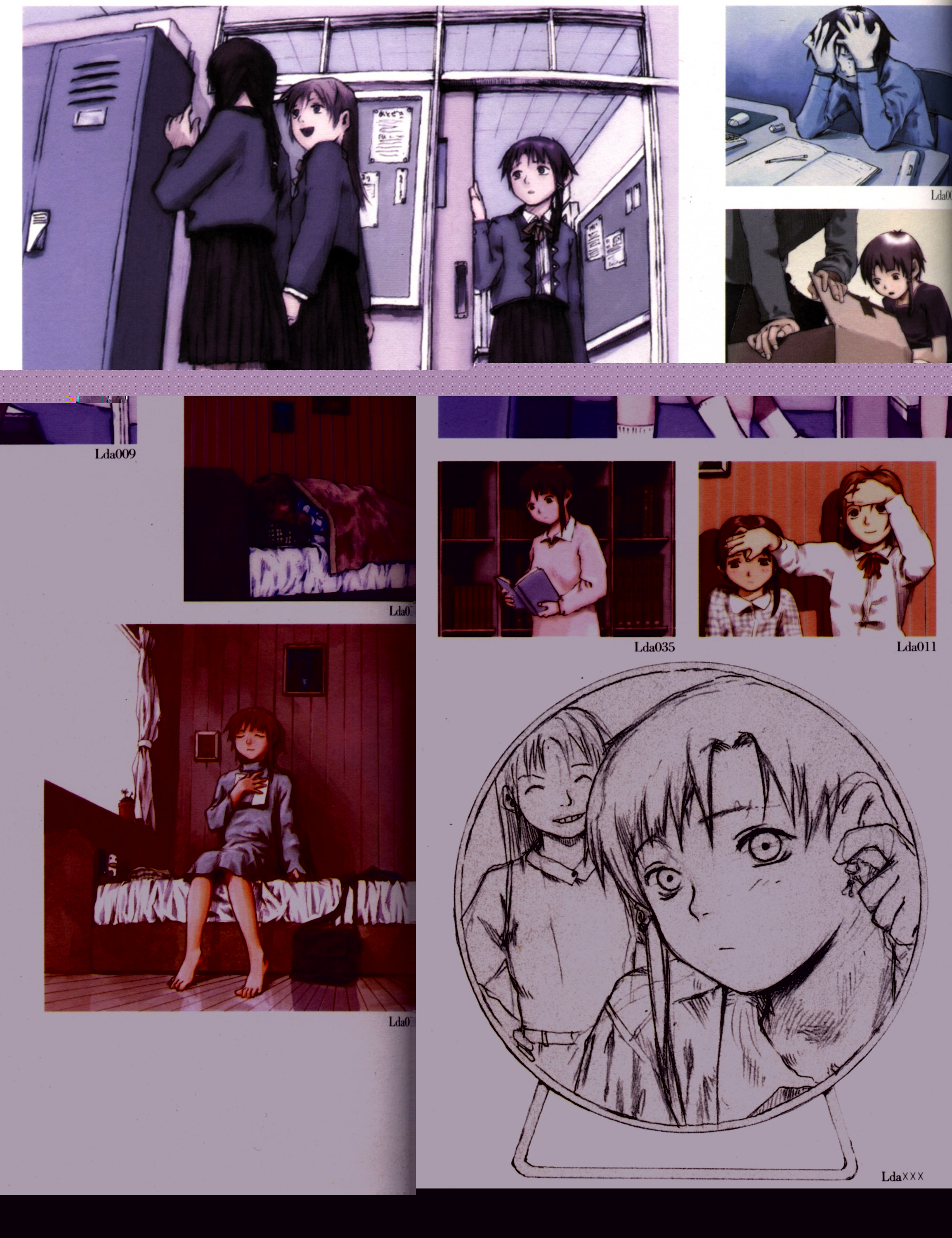 Scan de Serial Experimental Lain
