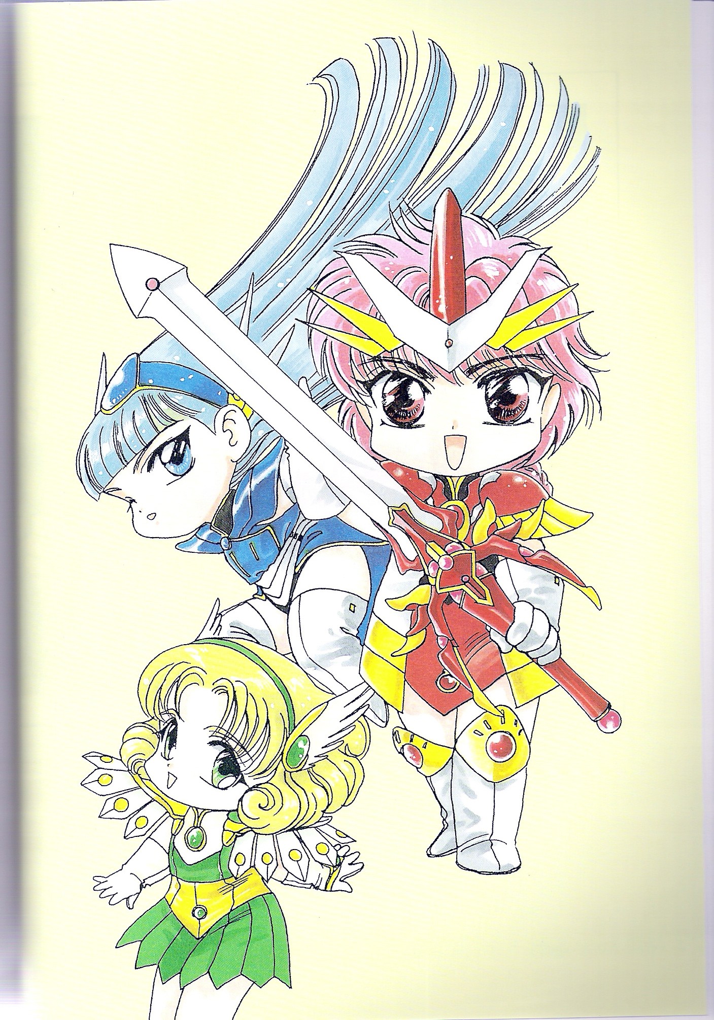 Imagen en alta Calidad de Magic Knight Rayearth/Las guerreras Mgicas