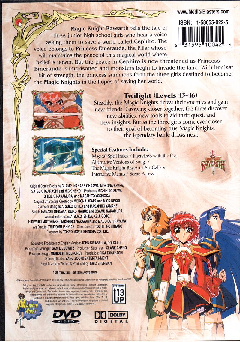 Imagen en alta Calidad de Magic Knight Rayearth/Las guerreras Mgicas