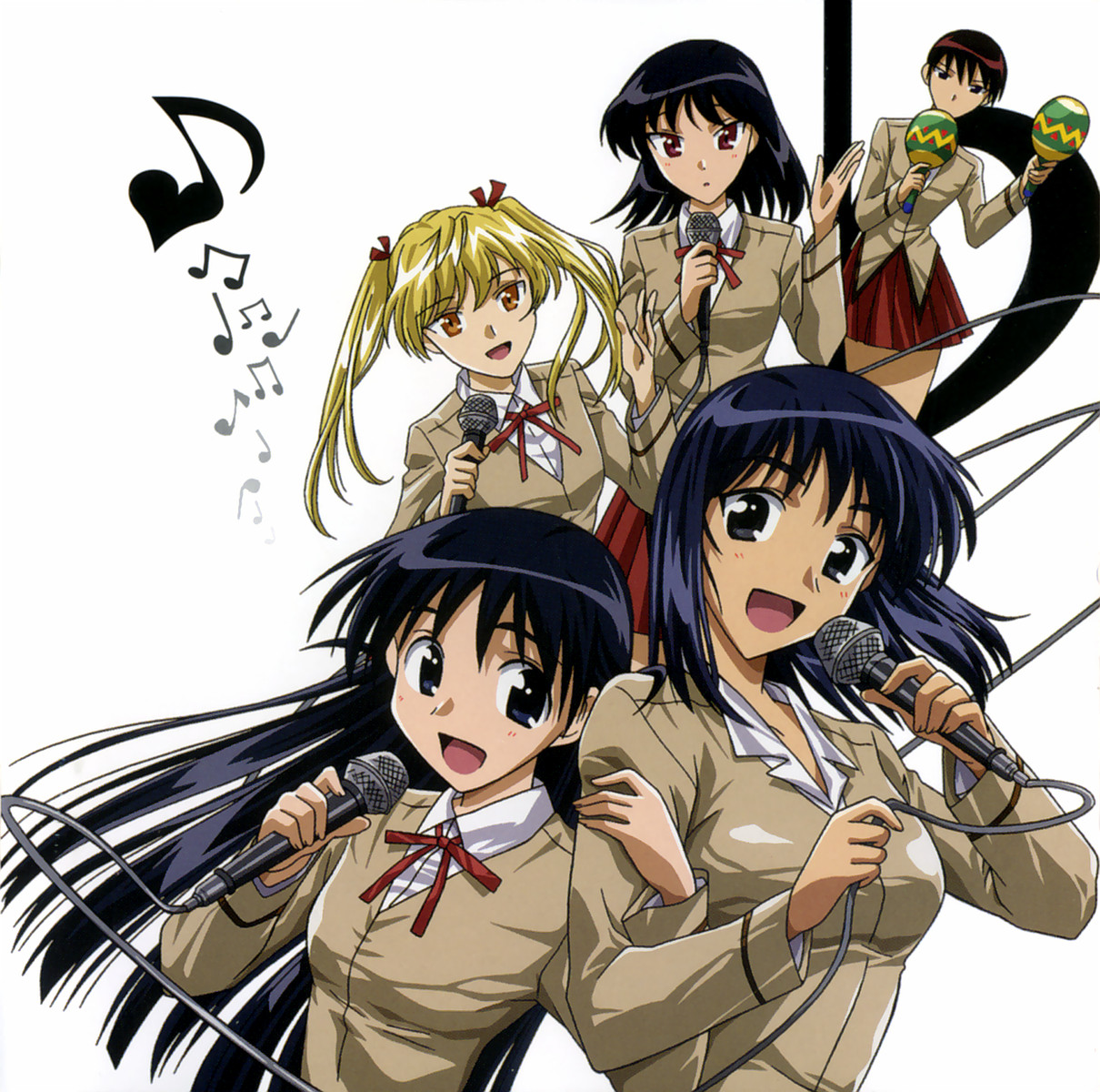 Imagen en alta resolucion de School Rumble Ni Gakki - School Rumble Scan