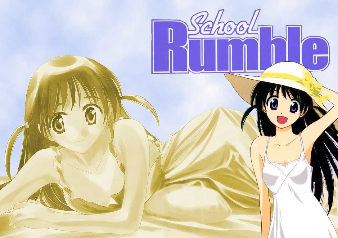 Imagen en alta resolucion de School Rumble Ni Gakki - School Rumble Scan