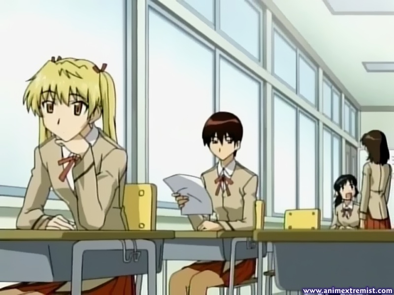 Imagen en alta resolucion de School Rumble Ni Gakki - School Rumble Scan