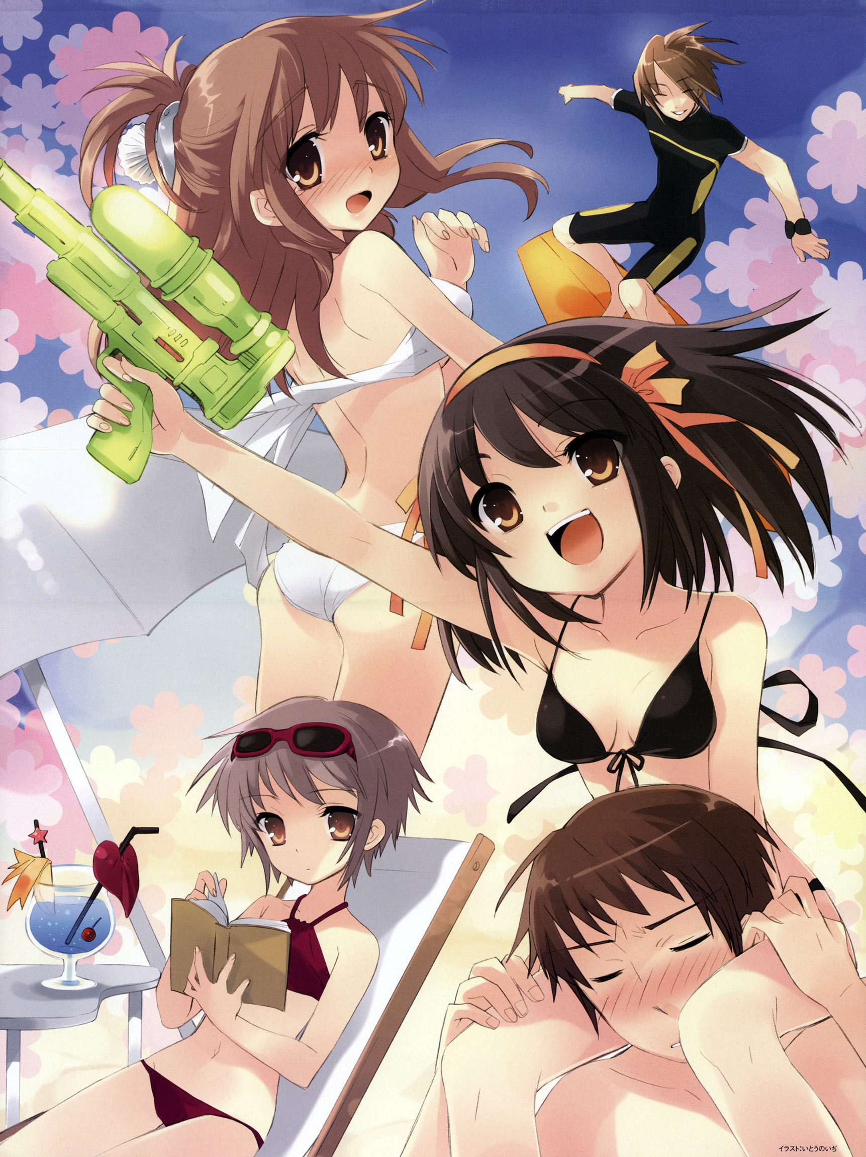 Scans de Suzumiya Haruhi no Yuutsu en Altsima Resolucin