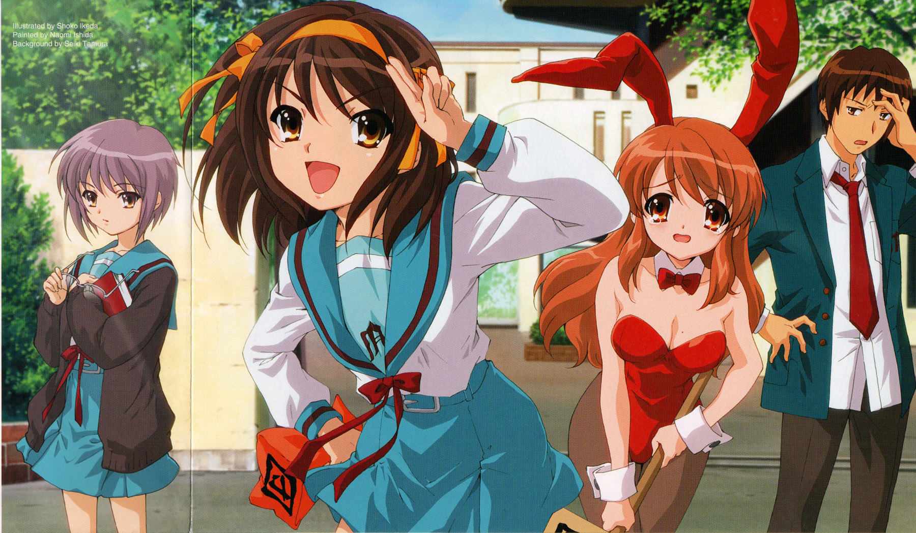 Scans de Suzumiya Haruhi no Yuutsu en Altsima Resolucin