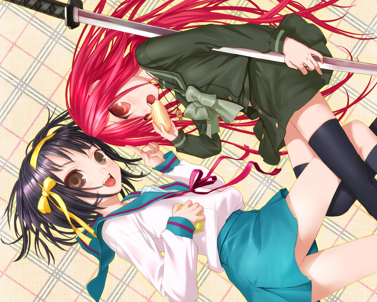 Scans de Suzumiya Haruhi no Yuutsu en Altsima Resolucin