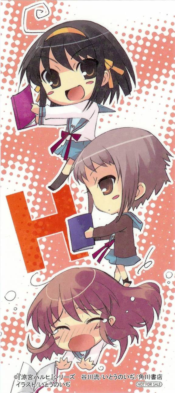 Scans de Suzumiya Haruhi no Yuutsu en Altsima Resolucin