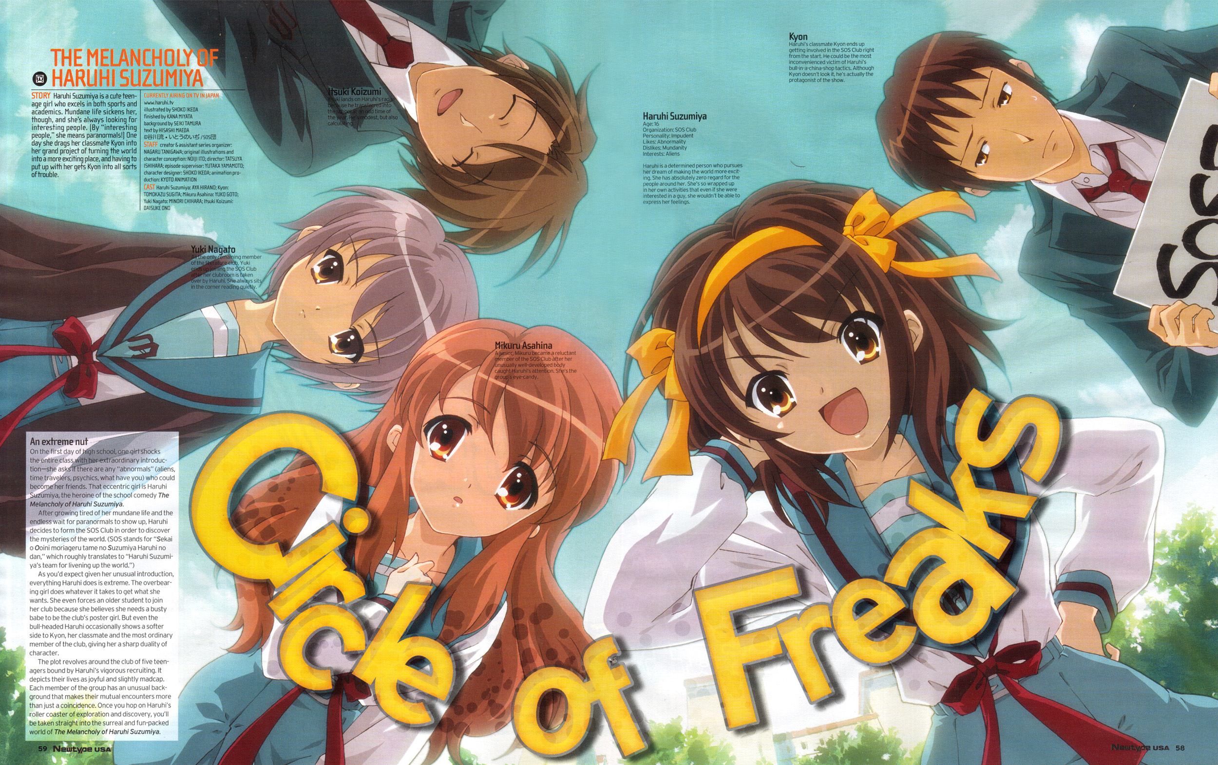 Scans de Suzumiya Haruhi no Yuutsu en Altsima Resolucin