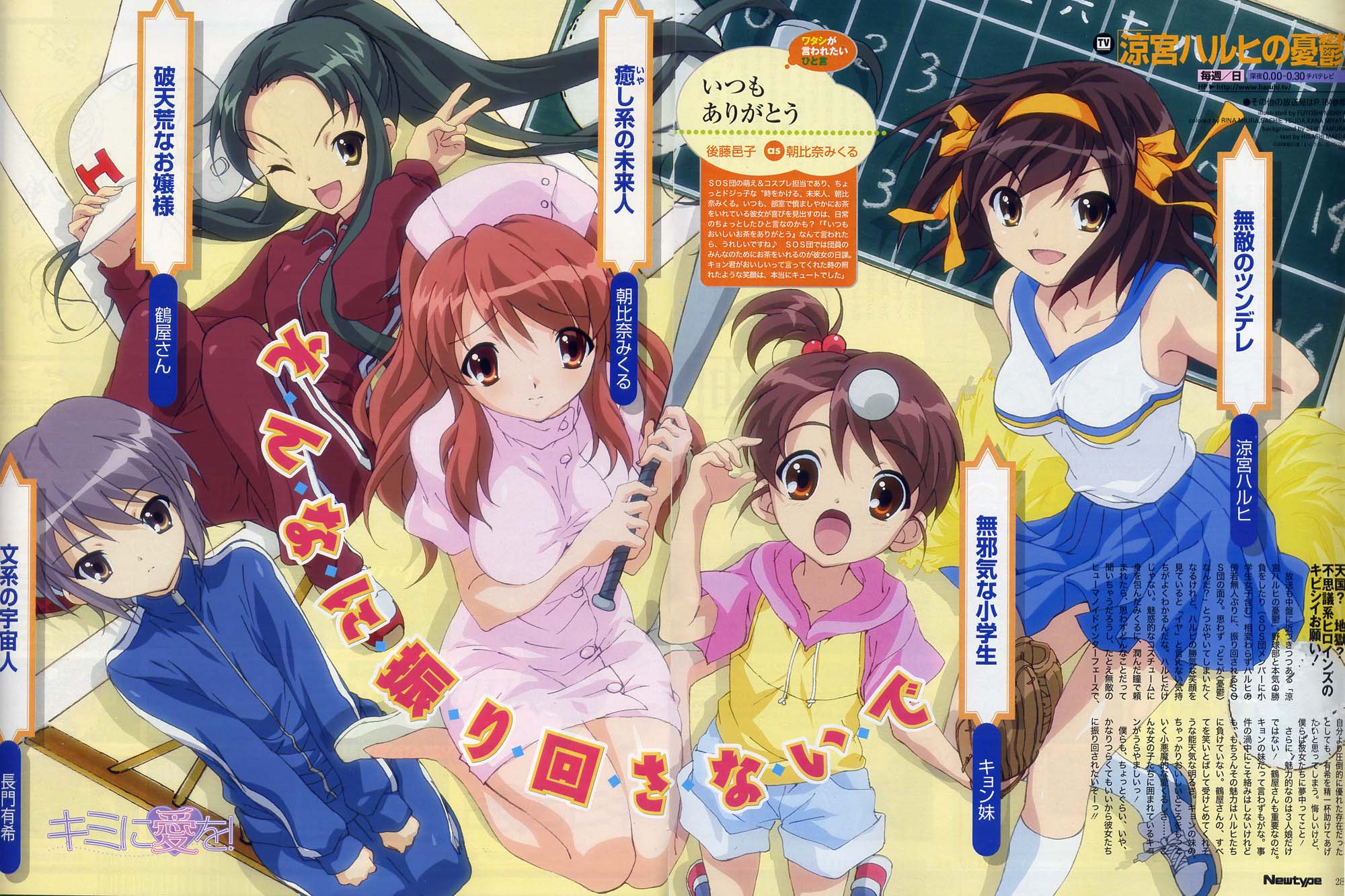 Scans de Suzumiya Haruhi no Yuuutsu en Altsima Resolucin