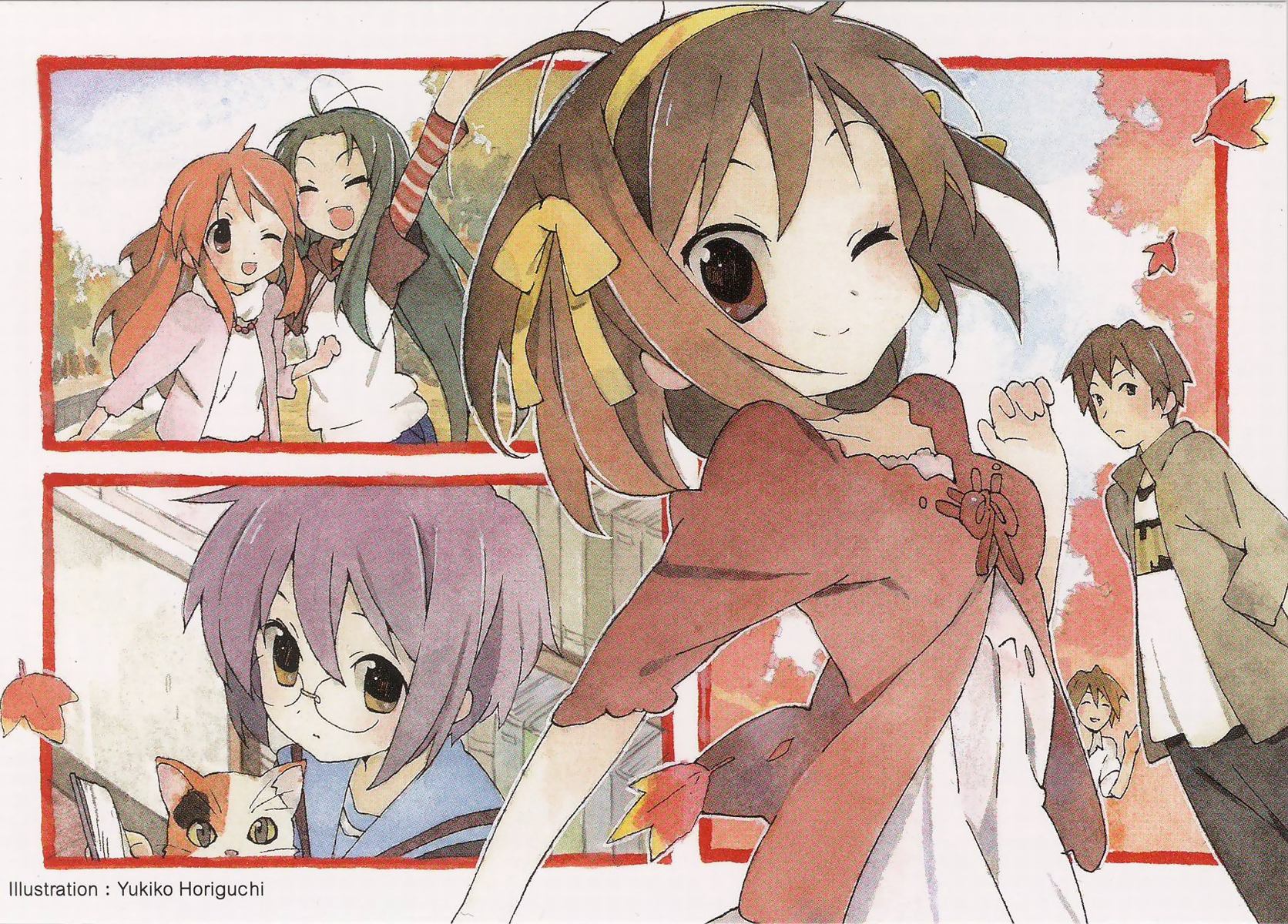 Scans de Suzumiya Haruhi no Yuuutsu en Altsima Resolucin