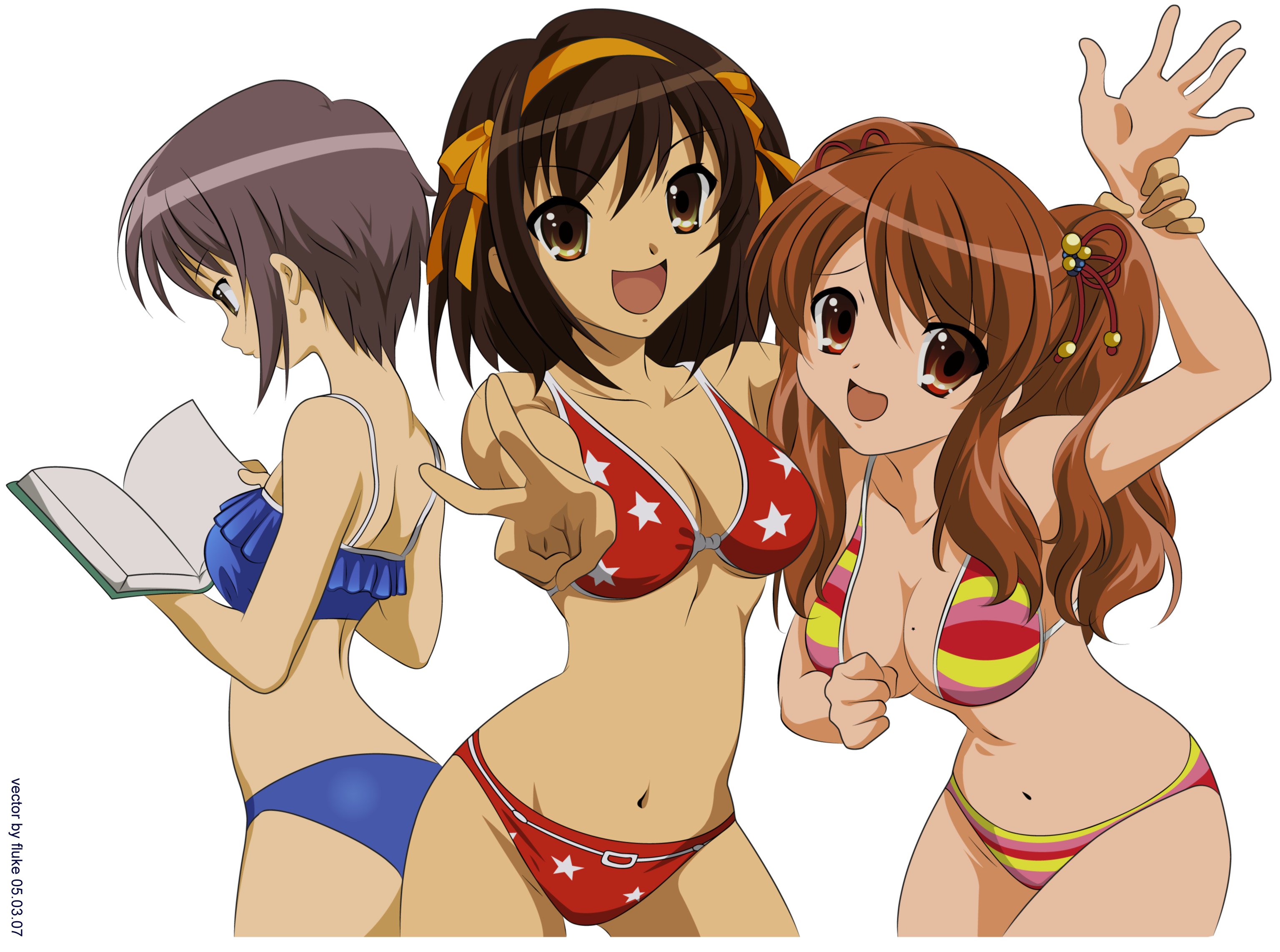 Scans de Suzumiya Haruhi no Yuuutsu en Altsima Resolucin