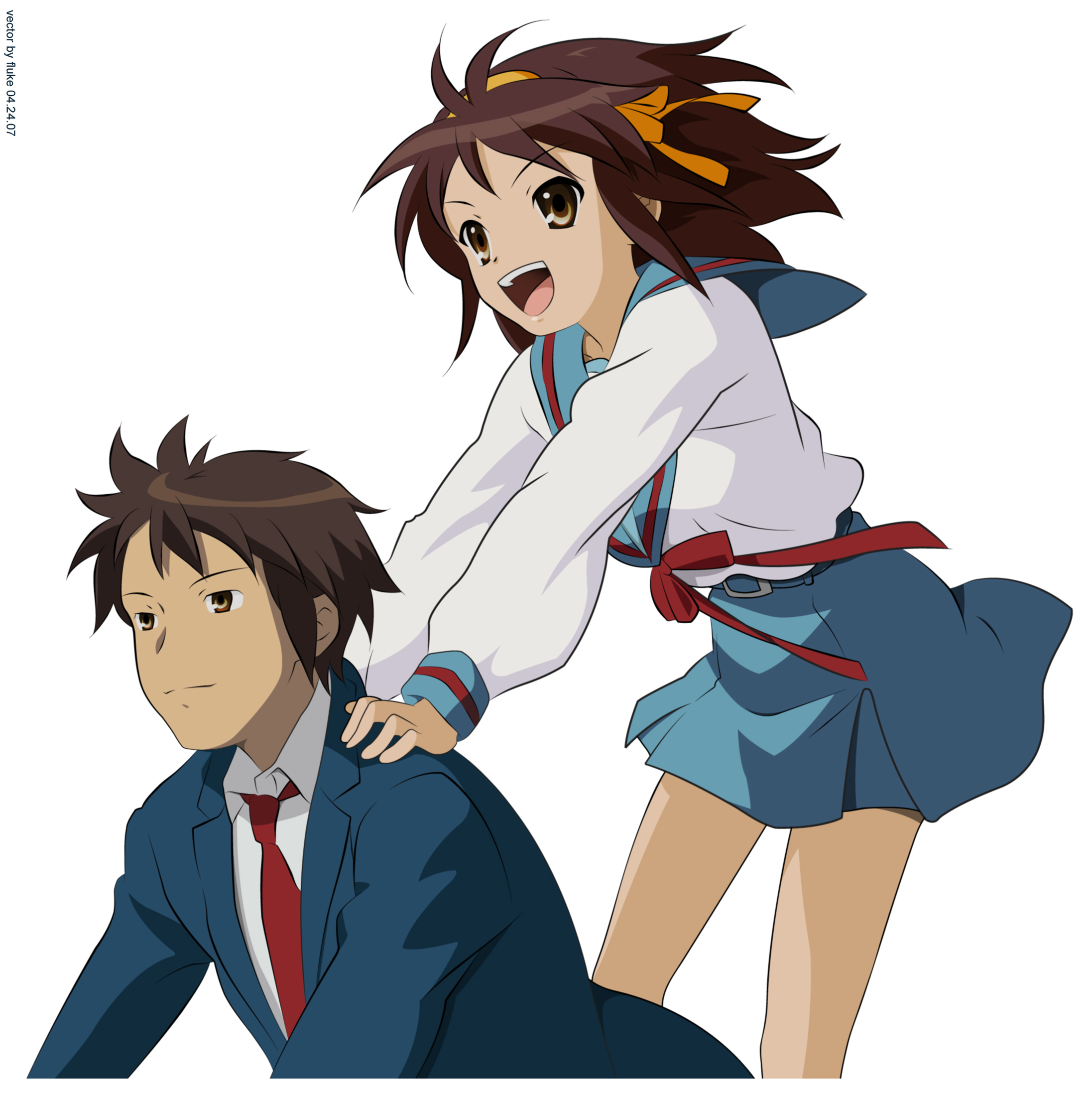 Scans de Suzumiya Haruhi no Yuuutsu en Altsima Resolucin