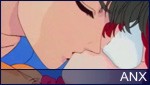 El primer beso de Ranma mujer.