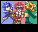 Magic Knight Rayearth o mejor conocidas como las guerreras mágicas.