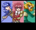 Magic Knight Rayearth o mejor conocidas como las guerreras mágicas.