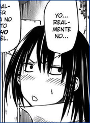 Aoi sigue igual de nerviosa.