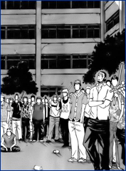 Ishiyama está lleno de maleantes.