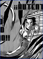 Miki y Oga pelean juntos contra los Teimou.