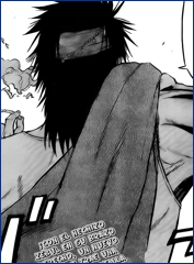 Un hombre misterioso aparece, portando un sello Zebub en su hombro derecho.