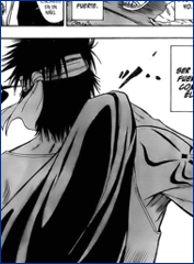 La marca de Zebub en otra persona que no es Oga.