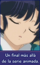 Akane dormida, en los brazos de Ranma