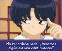 Akane no recordaba nada