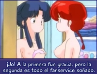 La primera fue gracia, pero ahora es un sueño del fanservice.