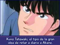 Kuno Tatewaki, el tipo de la gran idea de retar a diario a Akane.