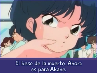 El beso de la muerte para Akane