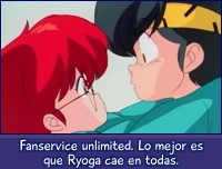 Ranma usando a Ryoga.