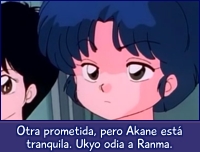 Akane observa a otra prometida más de Ranma.