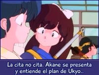 La cita no cita de Akane y Ryoga.