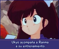 Ukyo es la cocinera de Ranma ahora.