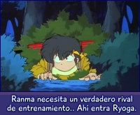 Ryoga aparece en el momento más indicado.