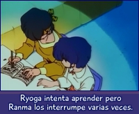 Ryoga y Akane siguen estudiando.