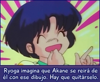 Así se reirá Akane de Ryoga.