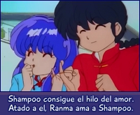 Shampoo y Ranma.
